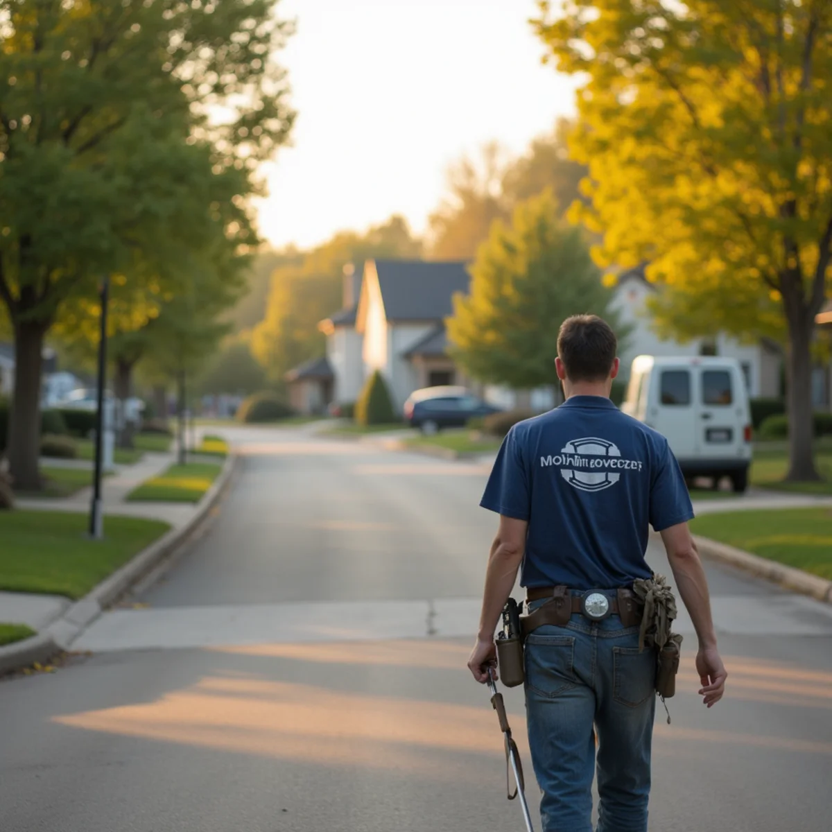 Residential neighborhood and homes in Apple Valley, Minnesota served by First Priority Movers