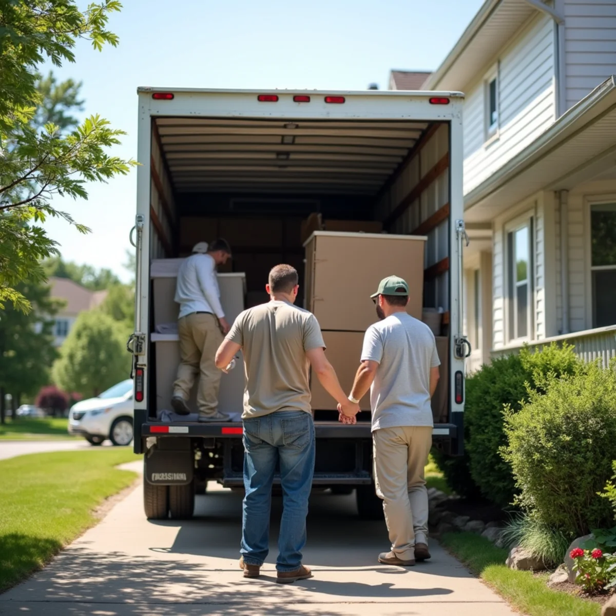 First Priority Movers moving truck and crew serving Buffalo, MN