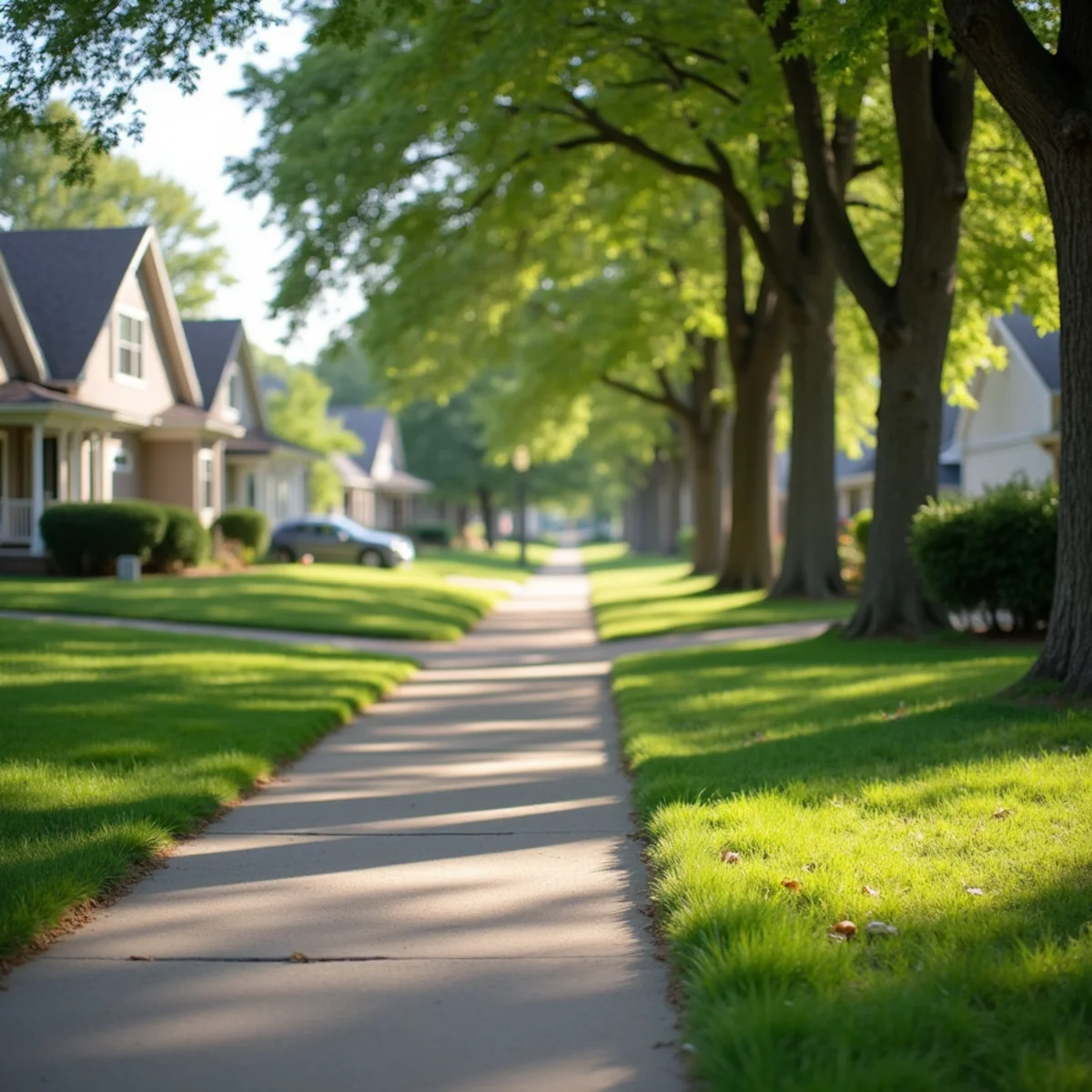 Residential neighborhood and homes in Crystal, Minnesota served by First Priority Movers