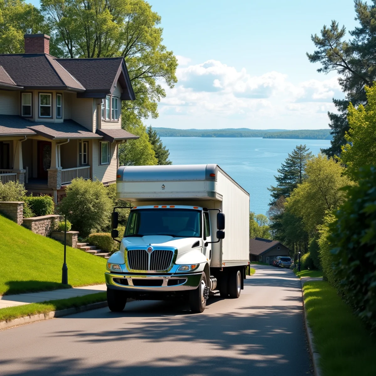 First Priority Movers moving truck and crew serving Duluth, MN