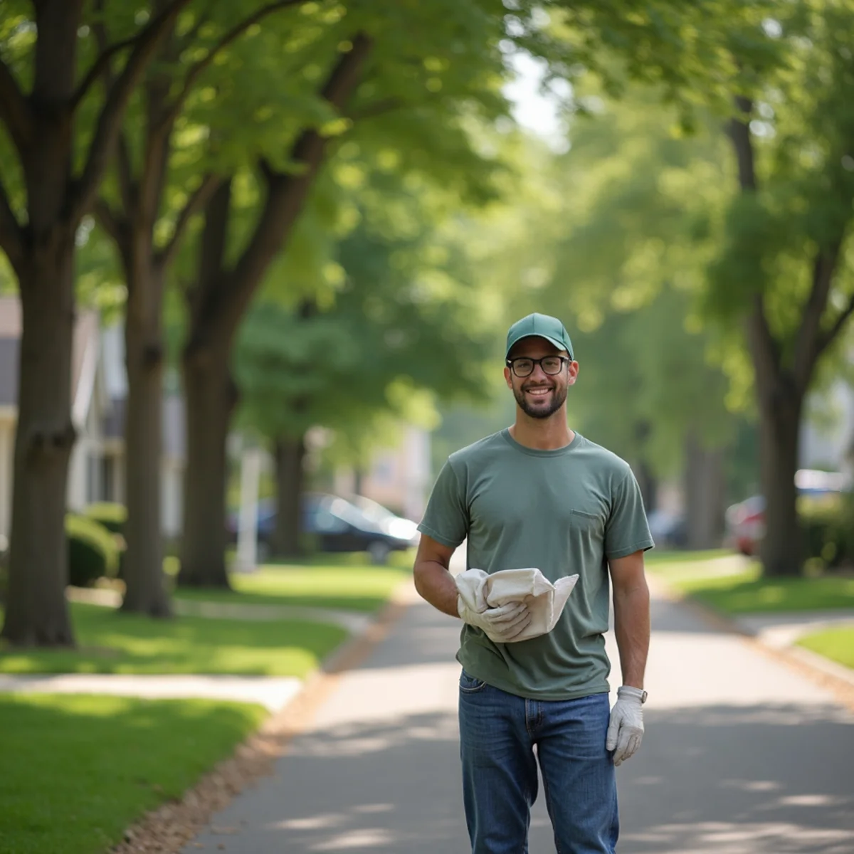 Residential neighborhood and homes in Faribault, Minnesota served by First Priority Movers