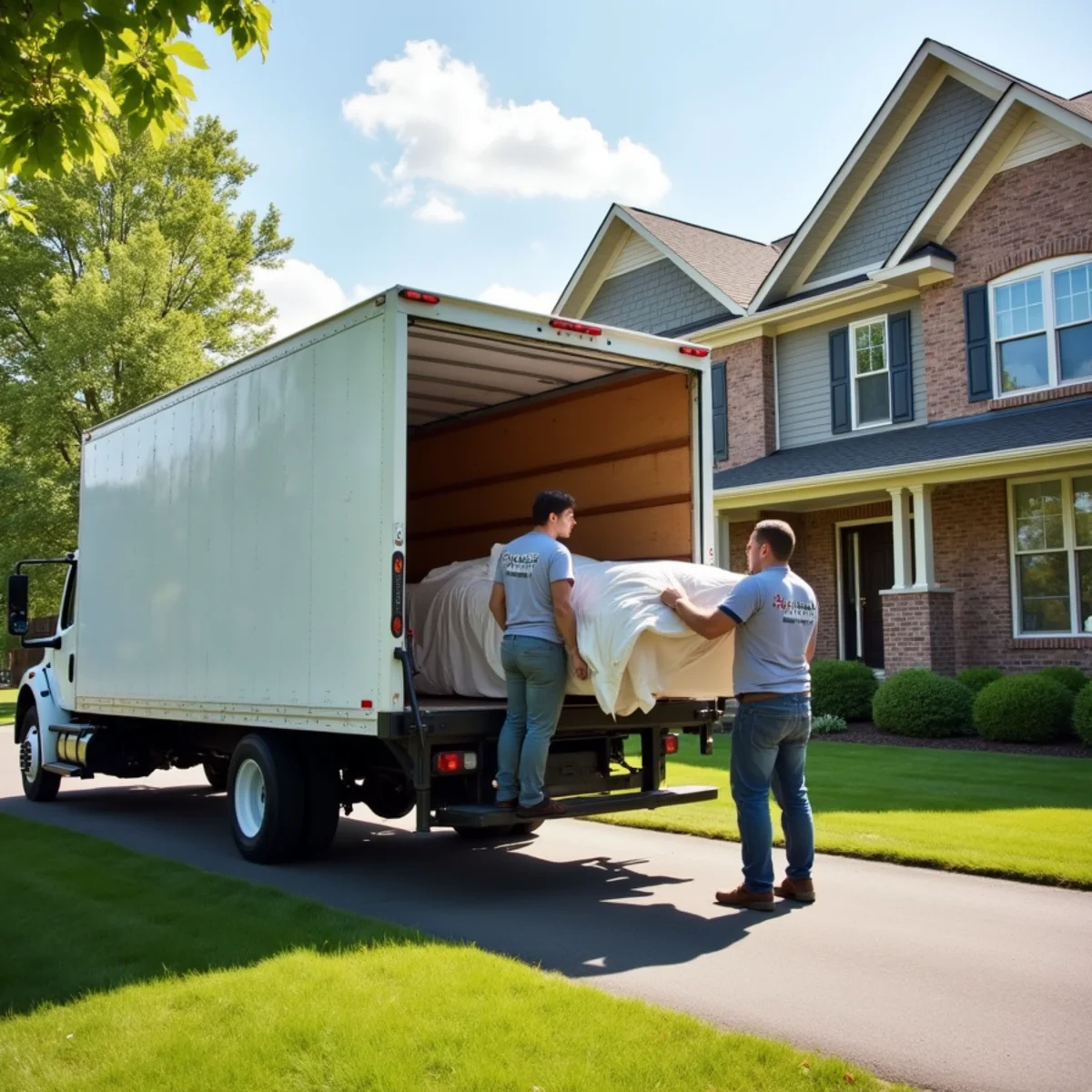 First Priority Movers moving truck and crew serving Farmington, MN