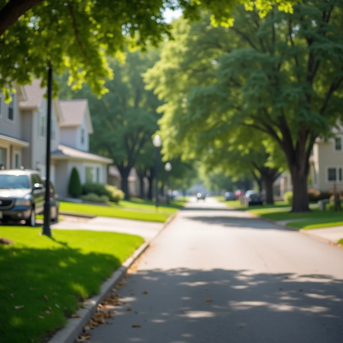 Residential neighborhood and homes in Hutchinson, Minnesota served by First Priority Movers