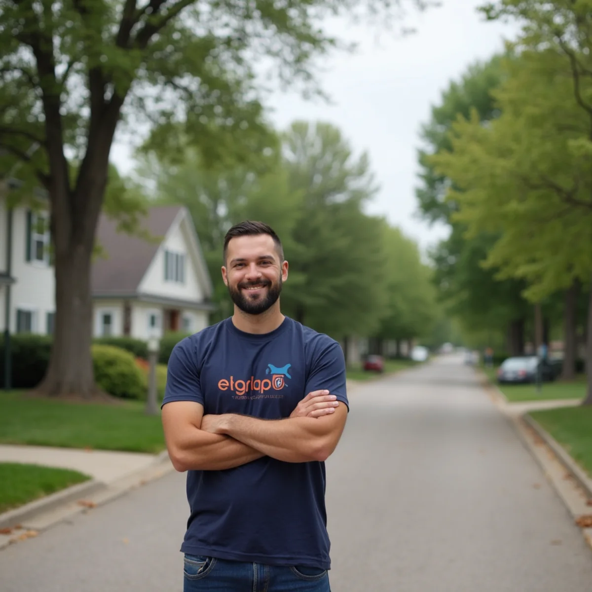 Residential neighborhood and homes in Mankato, Minnesota served by First Priority Movers
