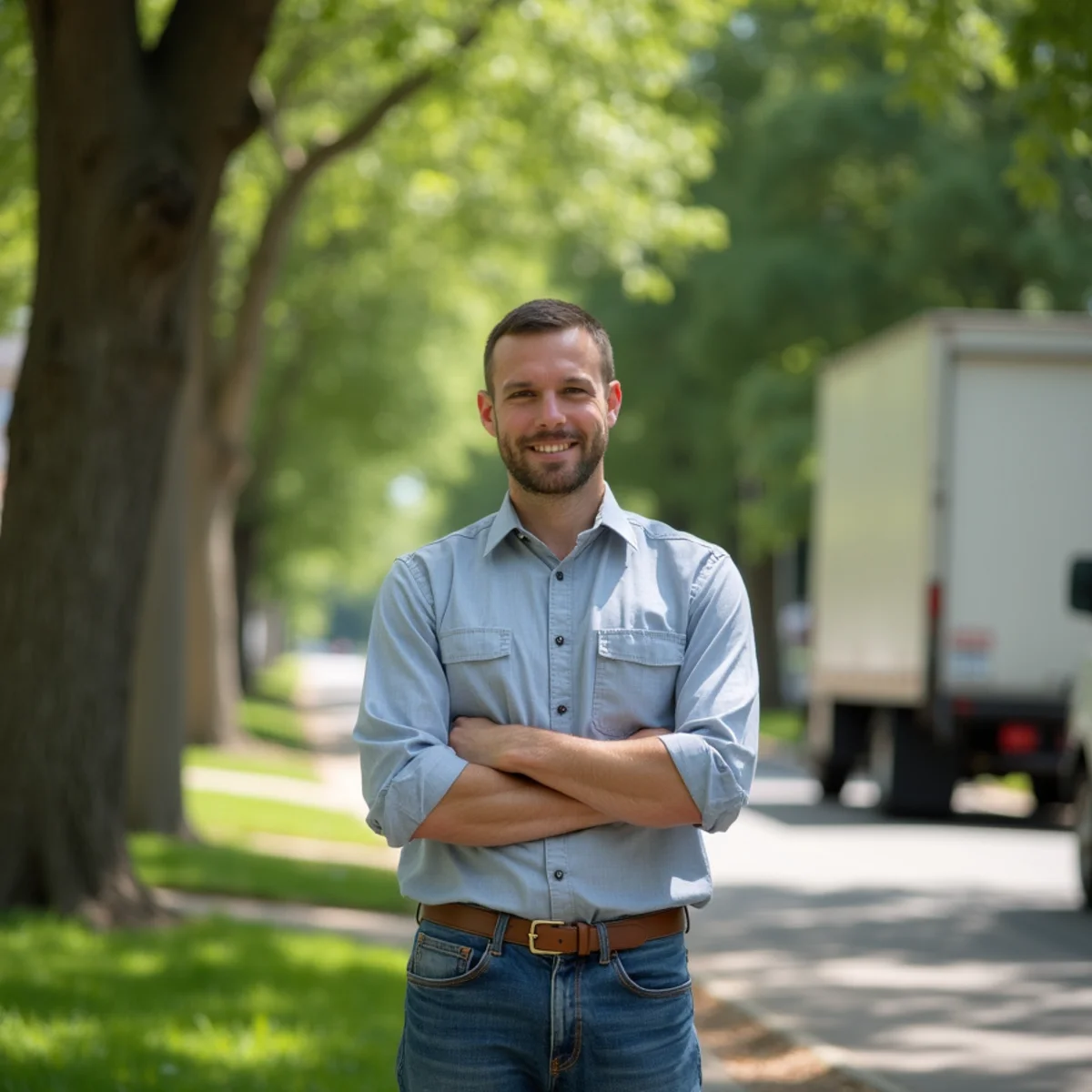 Residential neighborhood and homes in Maplewood, Minnesota served by First Priority Movers