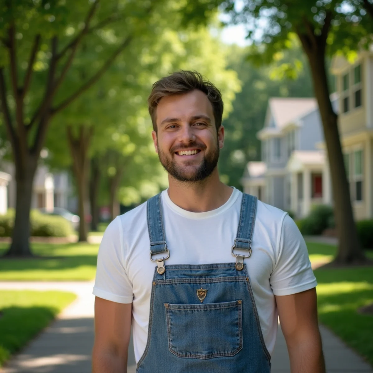 Residential neighborhood and homes in Marshall, Minnesota served by First Priority Movers