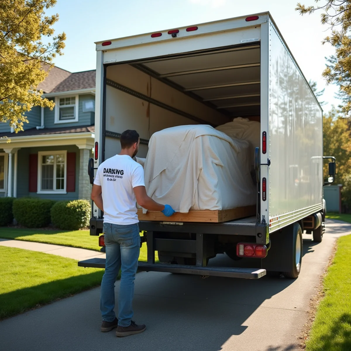 First Priority Movers moving truck and crew serving New Brighton, MN