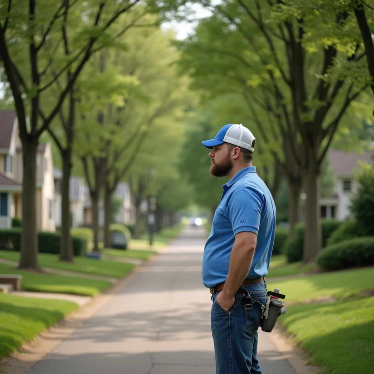Residential neighborhood and homes in Owatonna, Minnesota served by First Priority Movers