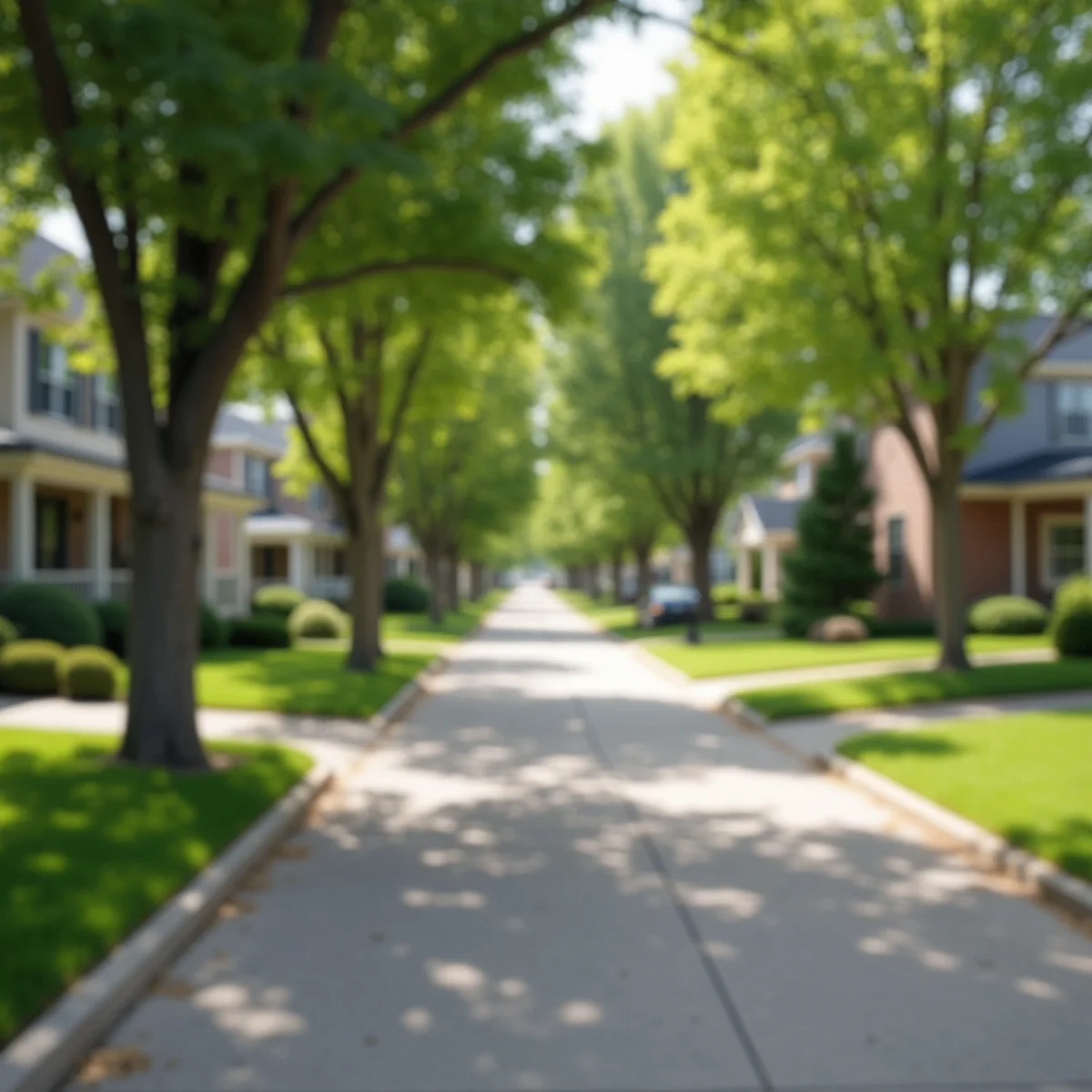 Residential neighborhood and homes in Robbinsdale, Minnesota served by First Priority Movers