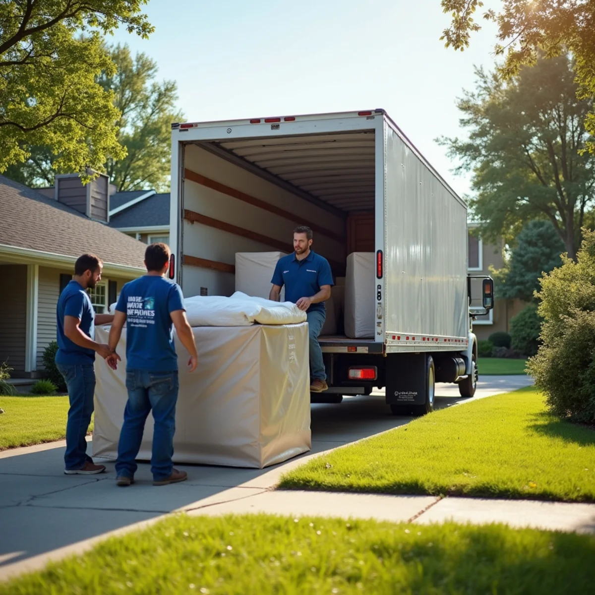 First Priority Movers moving truck and crew serving Savage, MN