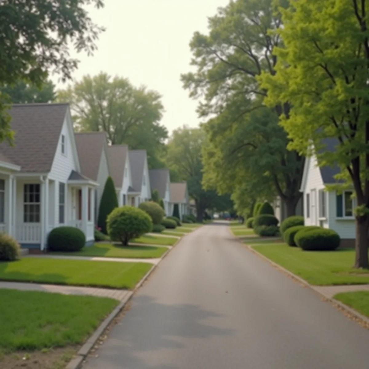 Residential neighborhood and homes in St. Cloud, Minnesota served by First Priority Movers