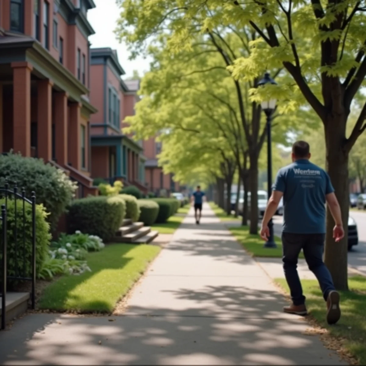 Residential neighborhood and homes in St. Paul, Minnesota served by First Priority Movers