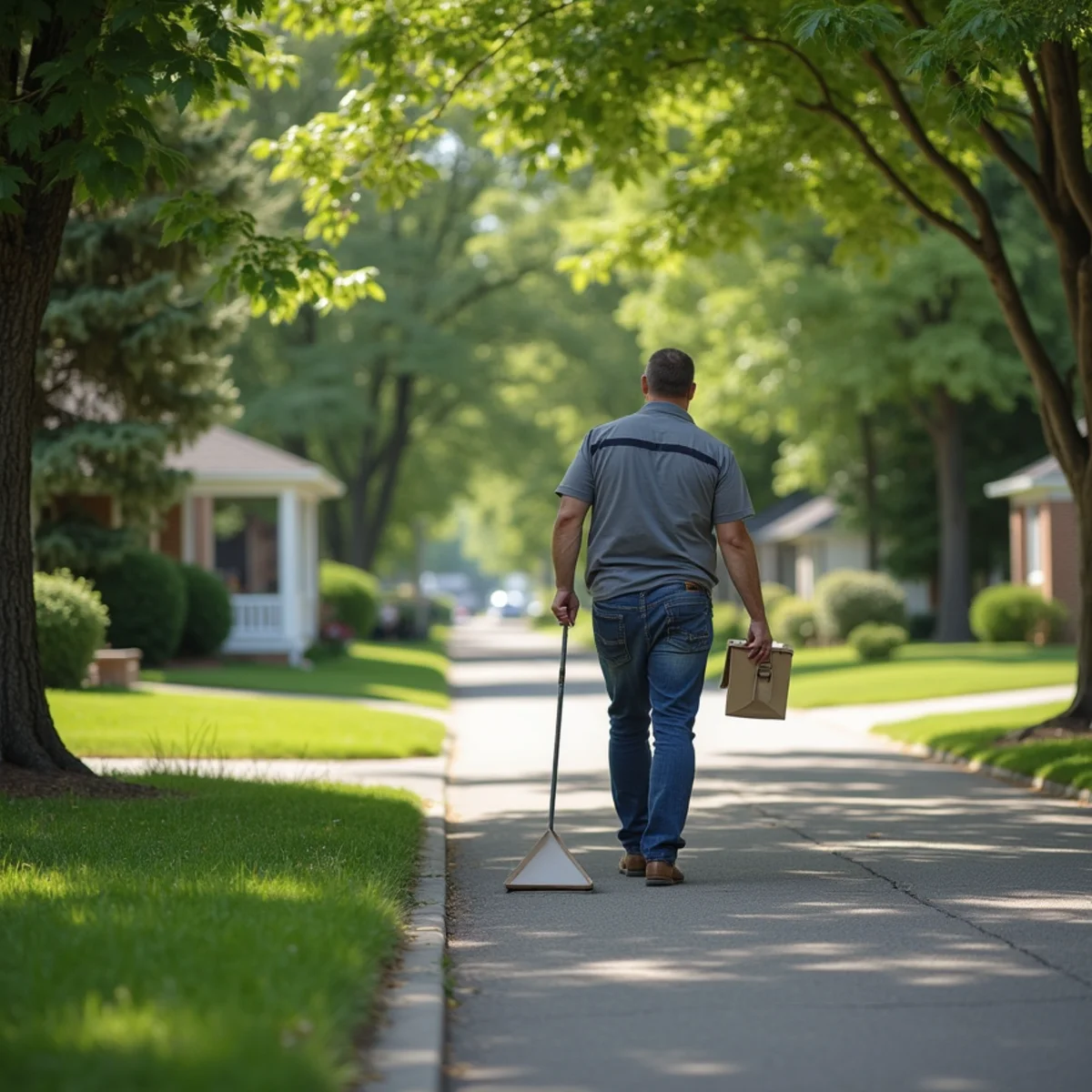 Residential neighborhood and homes in Winona, Minnesota served by First Priority Movers
